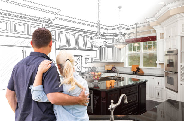 Professional Kitchen Flooring technician working in Hamilton, VA